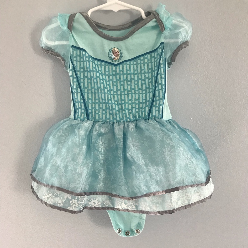 Disney park princess Elsa Halloween bodysuit